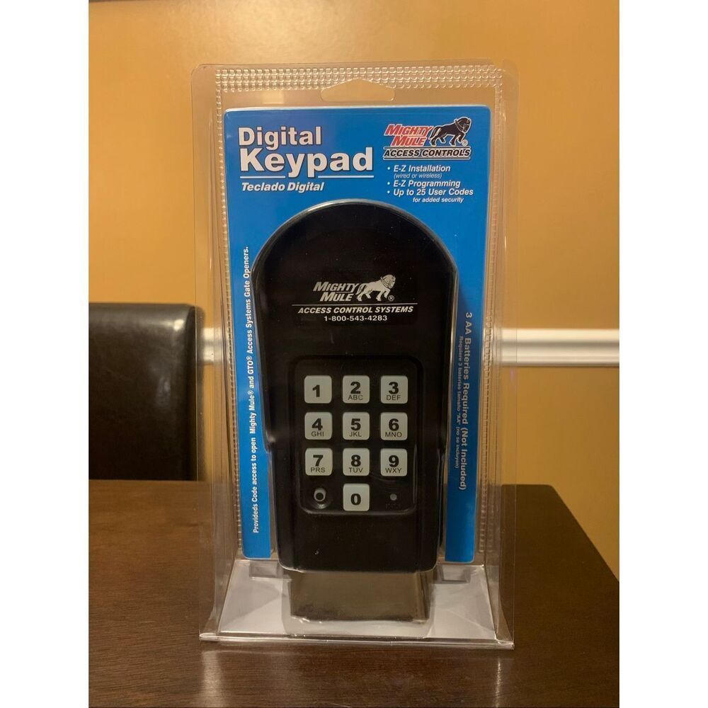 Mighty Mule FM137 Digital Keypad For Gate Openers  | New